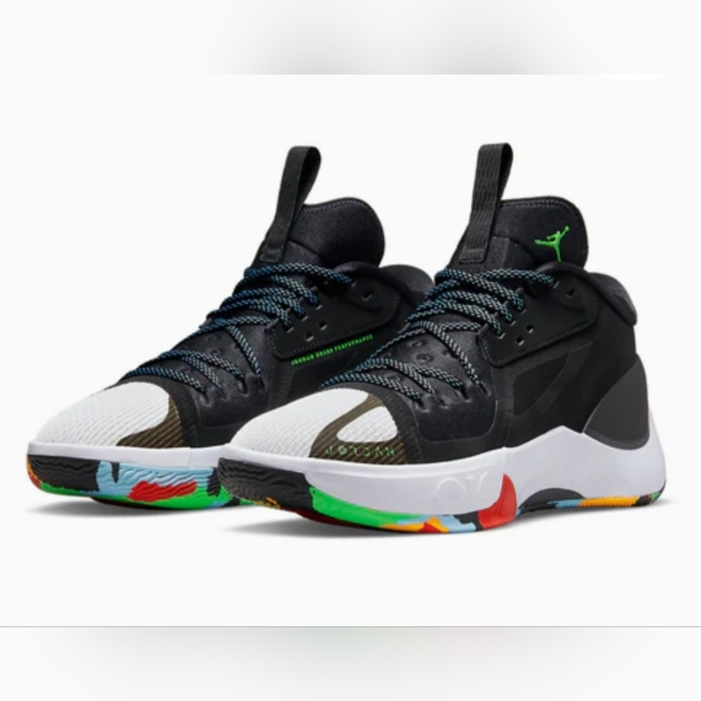 Air Jordan Zoom Separate Black Multicolor LUKA DONCIC DH0249-030 Men 10 Shoes